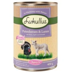 Lukullus Junior - Pack De Prueba Mixto -Artículos Mascotas Tienda lk 400g junior putelamm 1000x1000 2