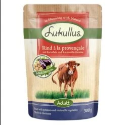 Pack Ahorro Lukullus Bolsitas 24 X 300g -Artículos Mascotas Tienda lukullus adult mediterran rind 300g 1000x1000 6
