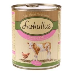 Pack Ahorro Lukullus Junior 24 X 800 G -Artículos Mascotas Tienda lukullus junior huhn kalb 800 g 4