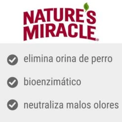 Nature's Miracle Spray Quitamanchas De Orina Y Quitaolores Para Perros 5 Nature's Miracle Spray Quitamanchas De Orina Y Quitaolores Para Perros -Artículos Mascotas Tienda nature s miracle 2 2