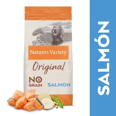 Nature's Variety Original No Grain Medium Adult Salmón Sin Espinas