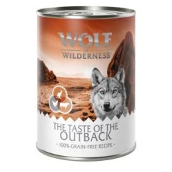 Wolf Of Wilderness The Taste Of 6 X 400 G Pack De Prueba -Artículos Mascotas Tienda outback 400g 1000x1000 4 1