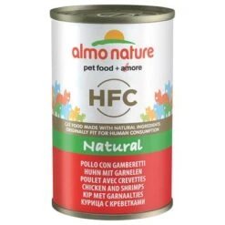 Almo Nature HFC 12 X 140 G - Pack Ahorro -Artículos Mascotas Tienda pla almonatureclassic chickenshrimps hfc 140g 2
