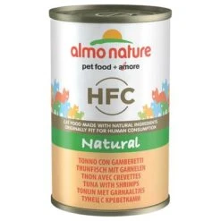 Almo Nature HFC 12 X 140 G - Pack Ahorro -Artículos Mascotas Tienda pla almonatureclassic tunashrimps hfc 140g 7