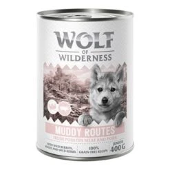 Wolf Of Wilderness Expedition Junior 6 X 400 G 13 Wolf Of Wilderness Expedition Junior 6 X 400 G -Artículos Mascotas Tienda poultry jr pork 400g 2