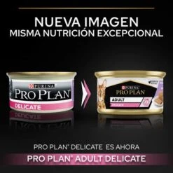PURINA PRO PLAN Cat Delicate 24 X 85 G En Latas 14 PURINA PRO PLAN Cat Delicate 24 X 85 G En Latas -Artículos Mascotas Tienda puprpnwcadvdenomotu23npackbcles 5