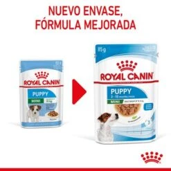 Royal Canin Mini Puppy En Salsa Para Perros -Artículos Mascotas Tienda rc spt wet minipuppy cv 1 es es 0