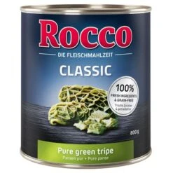 Rocco Classic 24 X 800 G -Artículos Mascotas Tienda rocco classic puregreentripe 800g 1000x1000 6