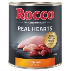 Rocco Real Hearts 6 X 800 G -Artículos Mascotas Tienda rocco realheart chicken 800g 1000x1000 0