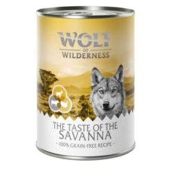 Wolf Of Wilderness The Taste Of 6 X 400 G 12 Wolf Of Wilderness The Taste Of 6 X 400 G -Artículos Mascotas Tienda savanna 400g 1000x1000 6 2