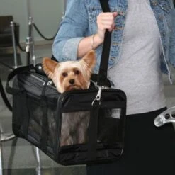 Transportin Homologado Para Cabina De Avión Sherpa® Original Deluxe -Artículos Mascotas Tienda sherpa originaldeluxe petcarrier hs 05 2