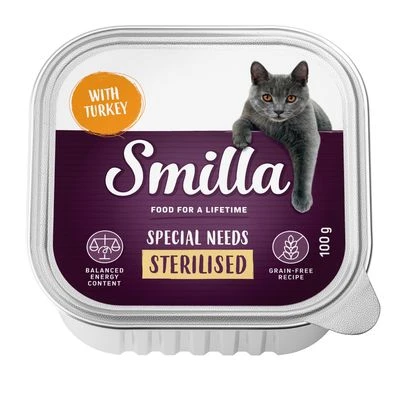Smilla Sterilised En Tarrinas 24 X 100 G Comida Húmeda Para Gatos 5 Smilla Sterilised En Tarrinas 24 X 100 G Comida Húmeda Para Gatos - Imagen 3