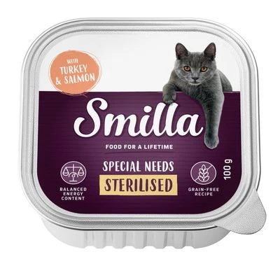 Smilla Sterilised En Tarrinas 24 X 100 G Comida Húmeda Para Gatos 9 Smilla Sterilised En Tarrinas 24 X 100 G Comida Húmeda Para Gatos - Imagen 7