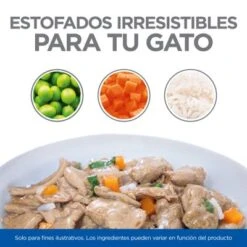 Hill's Science Plan Hill's Adult Healthy Cuisine Con Pollo Y Salmón Para Gatos -Artículos Mascotas Tienda sp healthy cuisine thumbnails cat bowl es 3
