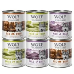 Megapack Wolf Of Wilderness 24 X 800 G -Artículos Mascotas Tienda wow 6x800g mixpaket 6 1