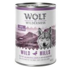 Wolf Of Wilderness 6 X 400 G -Artículos Mascotas Tienda wow classic wildhills 400g 1000x1000 4