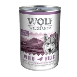 Oferta De Prueba Wolf Of Wilderness: Pienso + Comida Húmeda -Artículos Mascotas Tienda wow dose400g wildhills 2