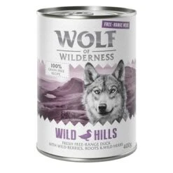 Wolf Of Wilderness Free Range 12 X 400 G - Pack Ahorro 21 Wolf Of Wilderness Free Range 12 X 400 G - Pack Ahorro -Artículos Mascotas Tienda wow freerange wildhills 400g 1000x1000 7