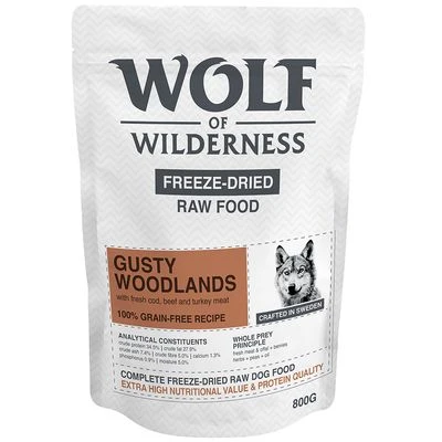 Wolf Of Wilderness Gusty Woodlands Con Vacuno, Bacalao Y Pavo 3 Wolf Of Wilderness Gusty Woodlands Con Vacuno, Bacalao Y Pavo