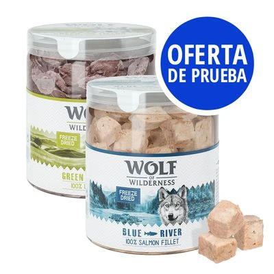 Pack De Prueba Mixto: Wolf Of Wilderness Snacks Liofilizados Premium 3 Pack De Prueba Mixto: Wolf Of Wilderness Snacks Liofilizados Premium