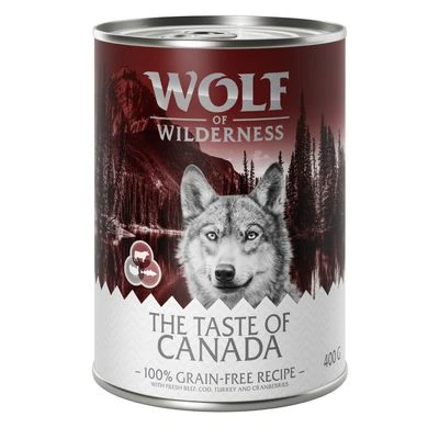 Wolf Of Wilderness The Taste Of 6 X 400 G 3 Wolf Of Wilderness The Taste Of 6 X 400 G